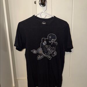 47 Brand Black Short-Sleeve T-Shirt with Retro Rider Graphic